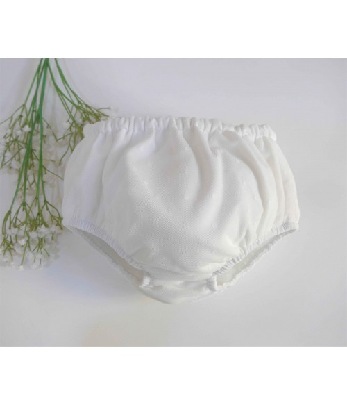 Braguita cubrepañal tul de...