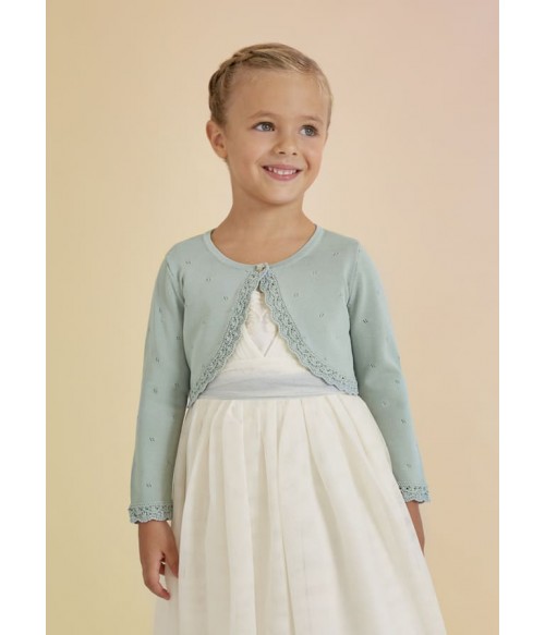 Chaqueta bolero perle verde...